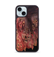 iPhone 15 Wood Phone Case - Jammie (Wood Burl, 801983)