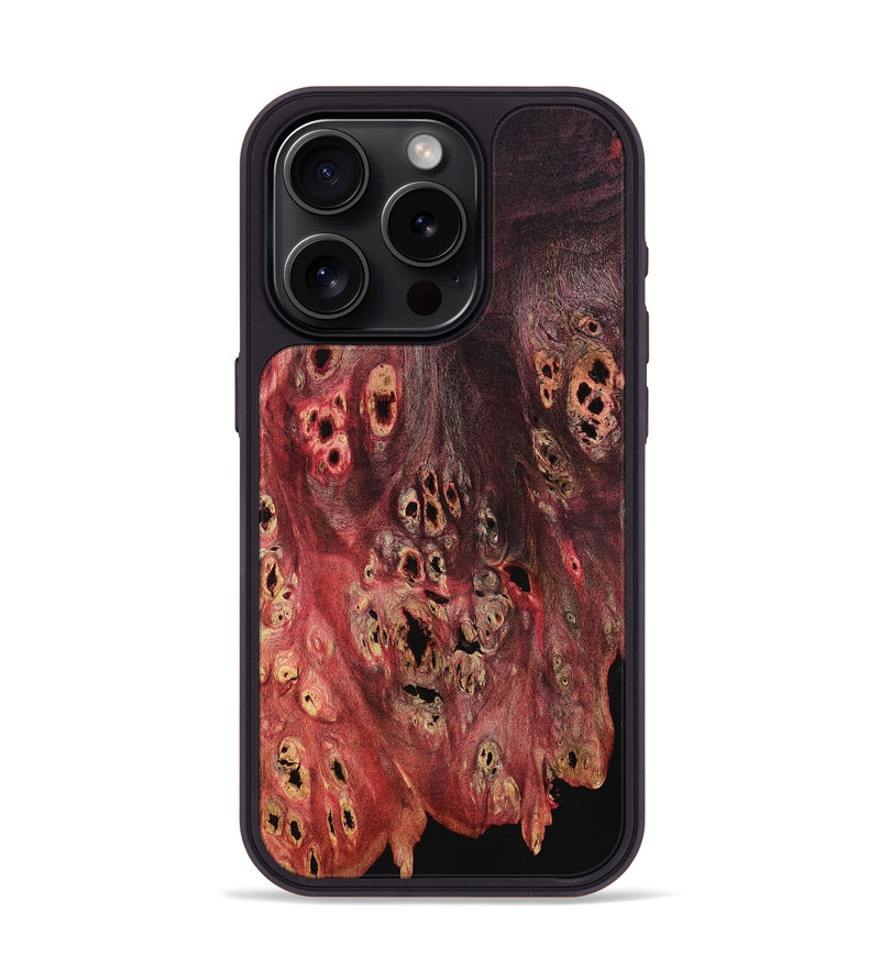iPhone 15 Pro Wood Phone Case - Jammie (Wood Burl, 801983)