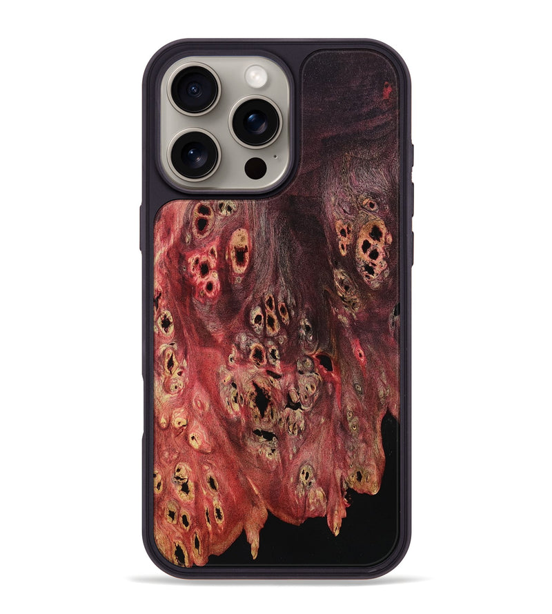 iPhone 16 Pro Max Wood Phone Case - Jammie (Wood Burl, 801983)