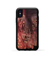 iPhone Xs Wood Phone Case - Jammie (Wood Burl, 801983)