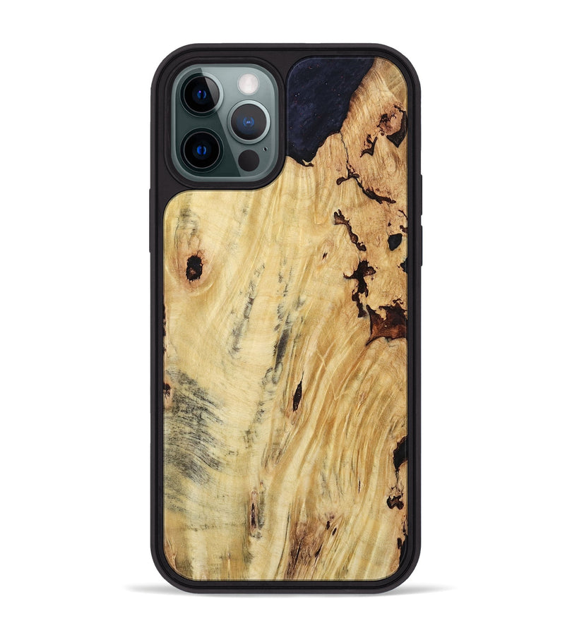 iPhone 12 Pro Max Wood Phone Case - Marin (Wood Burl, 801985)