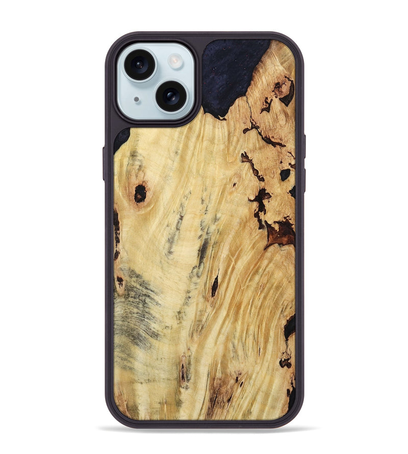 iPhone 15 Plus Wood Phone Case - Marin (Wood Burl, 801985)