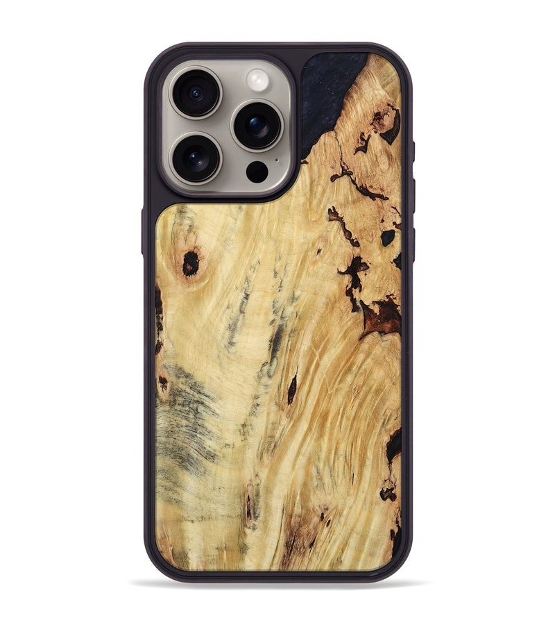 iPhone 15 Pro Max Wood Phone Case - Marin (Wood Burl, 801985)