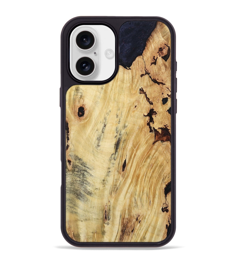 iPhone 16 Plus Wood Phone Case - Marin (Wood Burl, 801985)