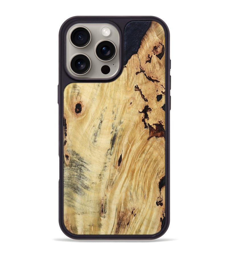 iPhone 16 Pro Max Wood Phone Case - Marin (Wood Burl, 801985)