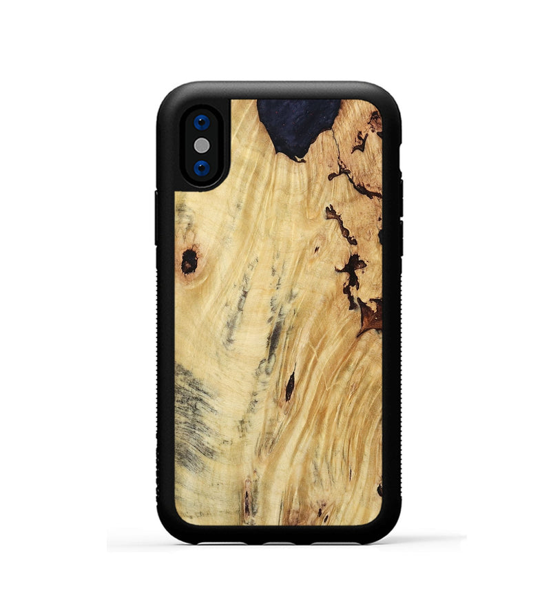 iPhone Xs Wood Phone Case - Marin (Wood Burl, 801985)