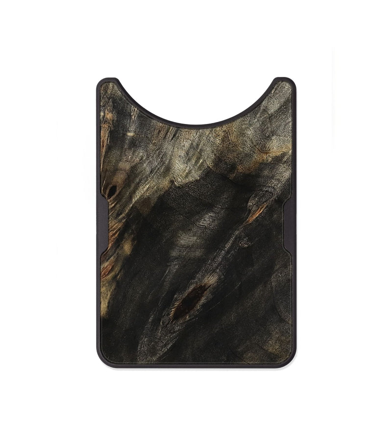 Alloy Wood Wallet - Cristin (Wood Burl, 801986)