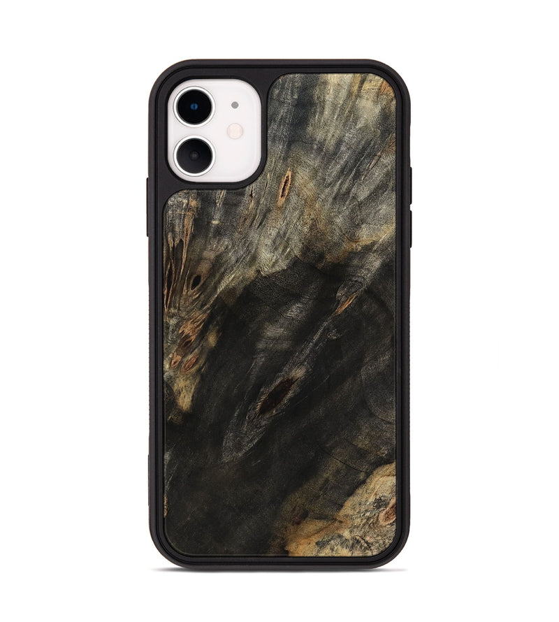 iPhone 11 Wood Phone Case - Cristin (Wood Burl, 801986)