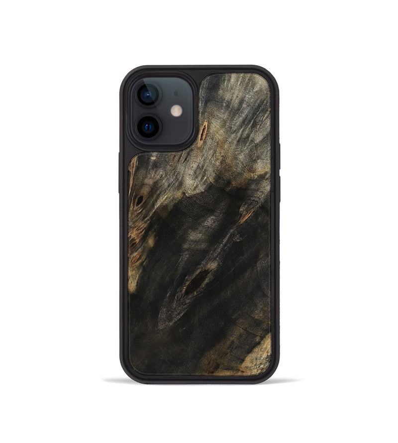 iPhone 12 mini Wood Phone Case - Cristin (Wood Burl, 801986)