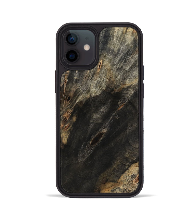 iPhone 12 Wood Phone Case - Cristin (Wood Burl, 801986)