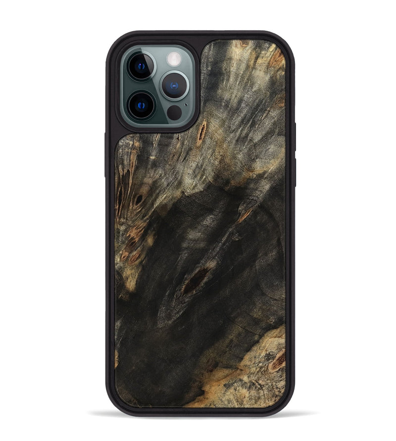 iPhone 12 Pro Max Wood Phone Case - Cristin (Wood Burl, 801986)