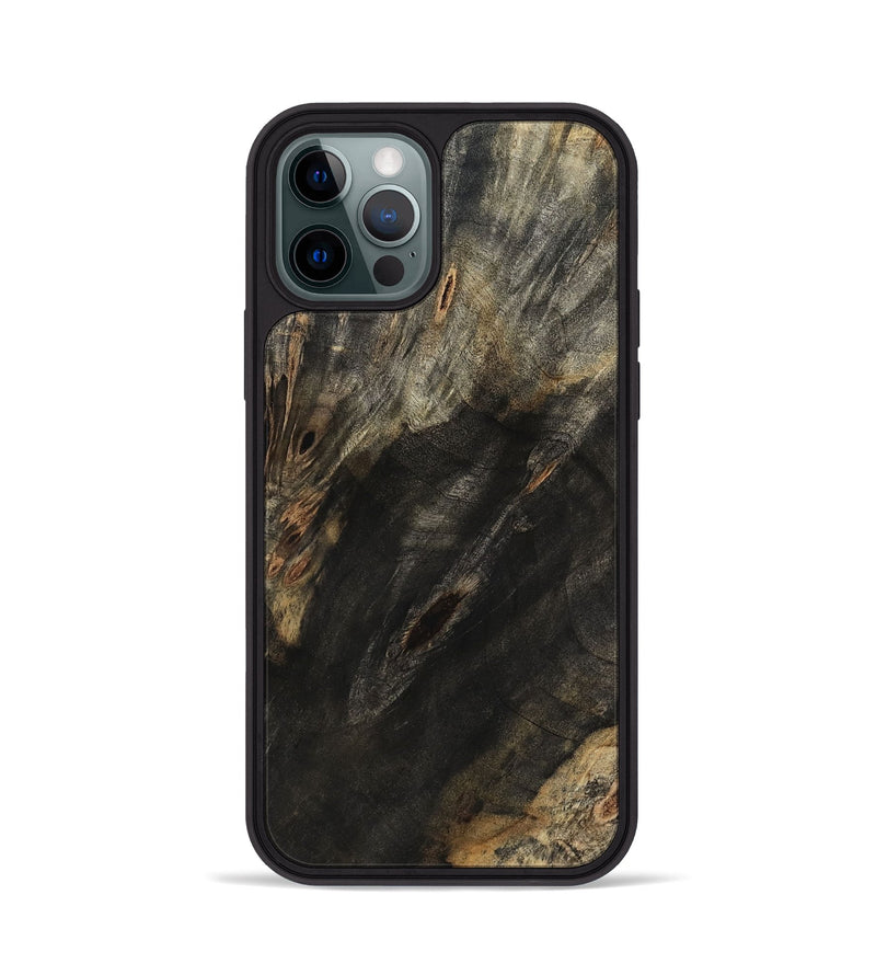iPhone 12 Pro Wood Phone Case - Cristin (Wood Burl, 801986)