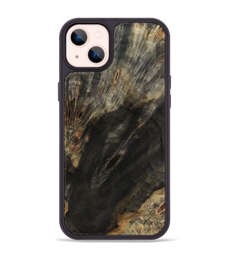 iPhone 14 Plus Wood Phone Case - Cristin (Wood Burl, 801986)
