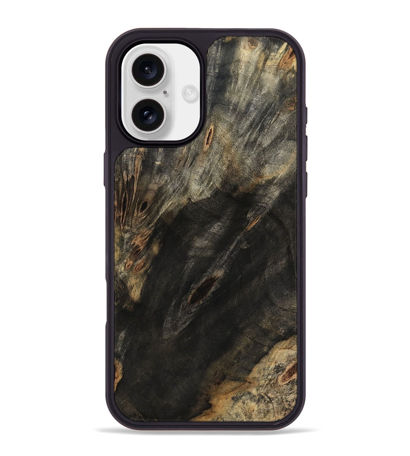 iPhone 16 Plus Wood Phone Case - Cristin (Wood Burl, 801986)