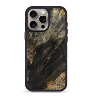 iPhone 16 Pro Max Wood Phone Case - Cristin (Wood Burl, 801986)