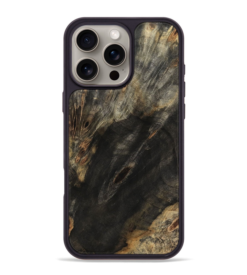 iPhone 16 Pro Max Wood Phone Case - Cristin (Wood Burl, 801986)