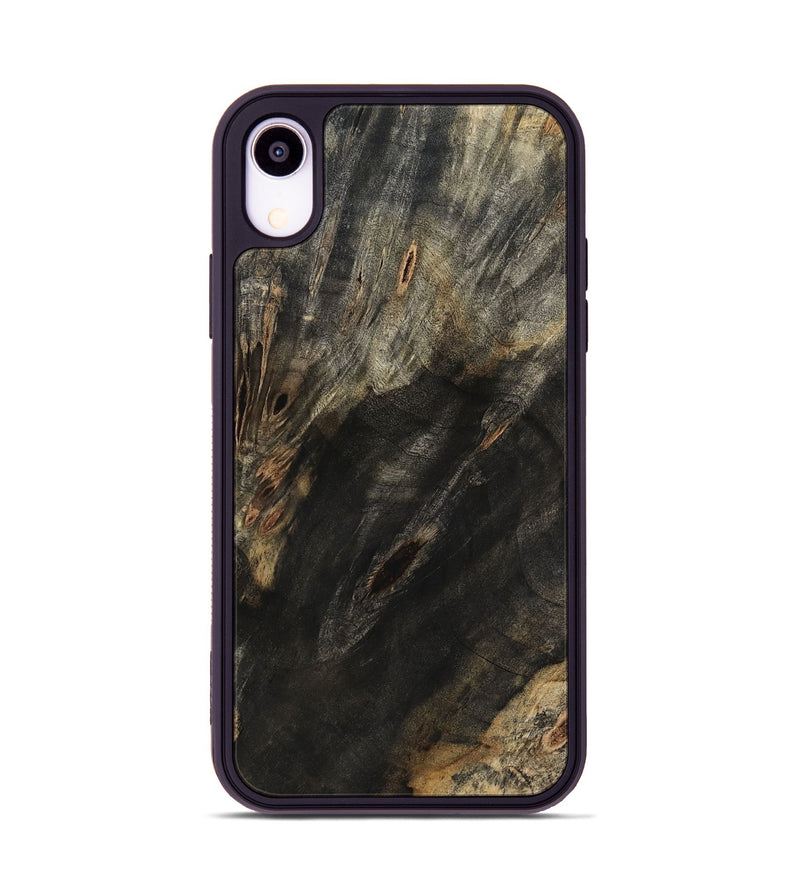 iPhone Xr Wood Phone Case - Cristin (Wood Burl, 801986)
