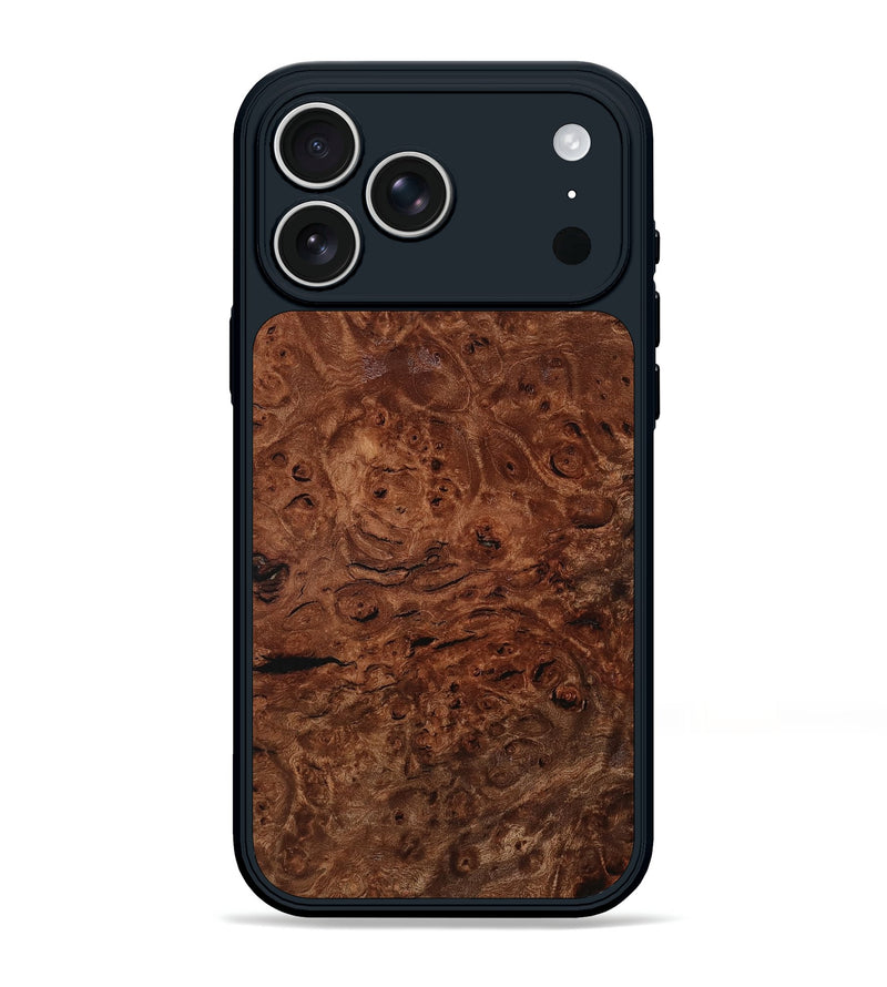 iPhone 17 Pro Max Wood Phone Case - Nedra (Wood Burl, 801987)