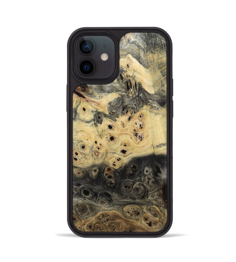 iPhone 12 Wood Phone Case - Frank (Wood Burl, 801988)