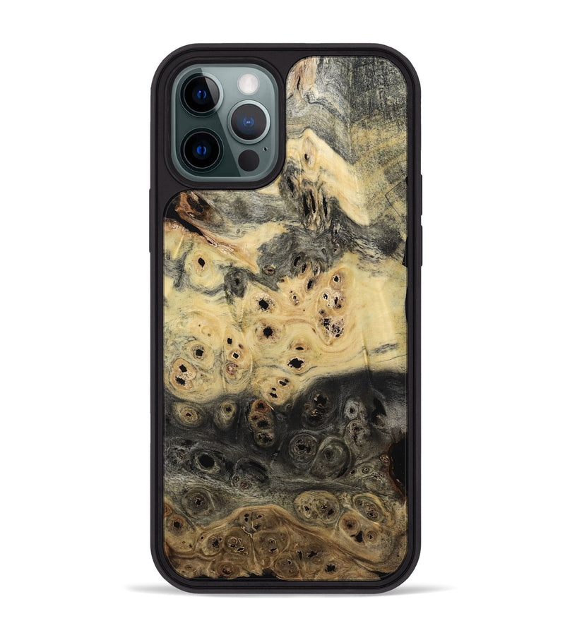 iPhone 12 Pro Max Wood Phone Case - Frank (Wood Burl, 801988)