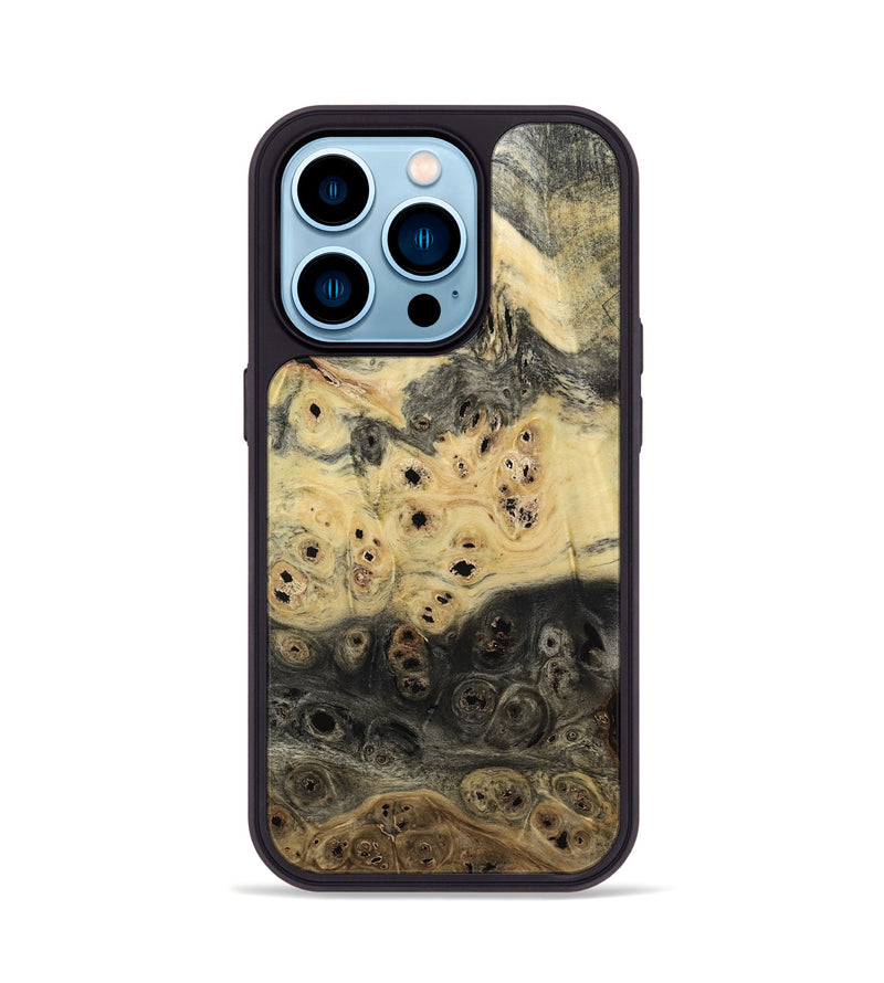 iPhone 14 Pro Wood Phone Case - Frank (Wood Burl, 801988)