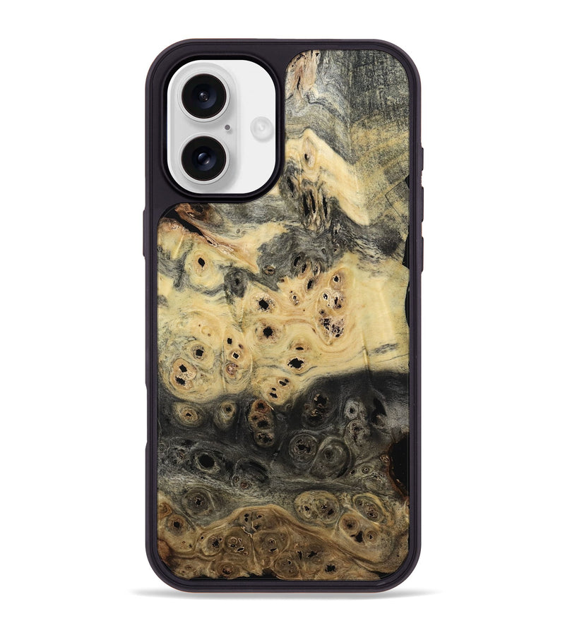 iPhone 16 Plus Wood Phone Case - Frank (Wood Burl, 801988)