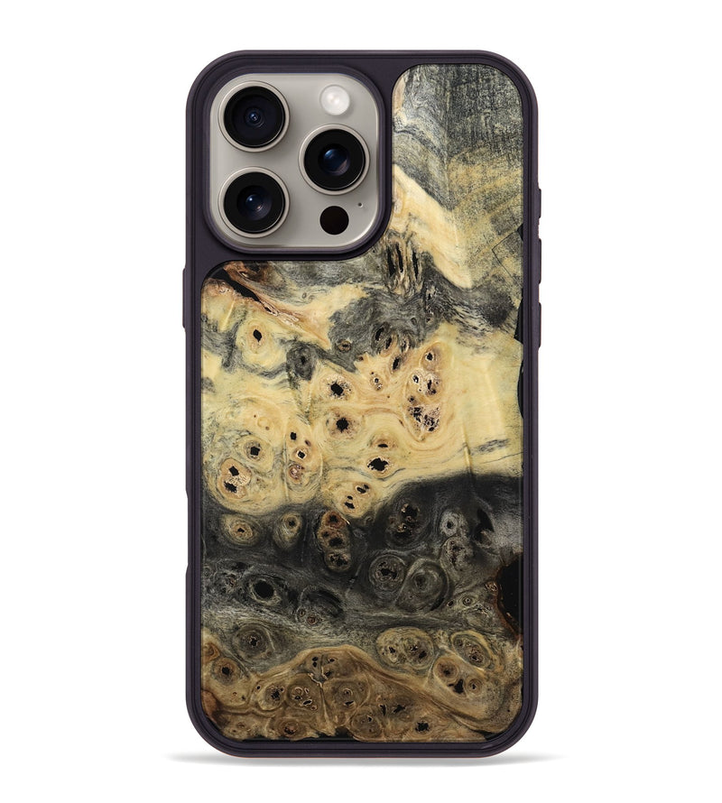iPhone 16 Pro Max Wood Phone Case - Frank (Wood Burl, 801988)