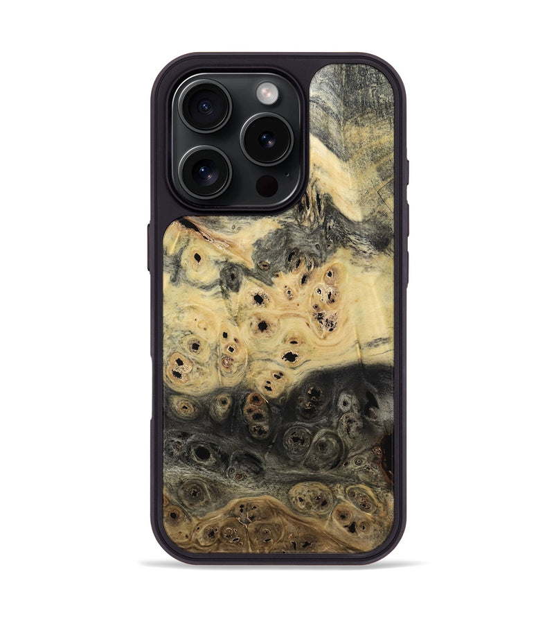 iPhone 16 Pro Wood Phone Case - Frank (Wood Burl, 801988)