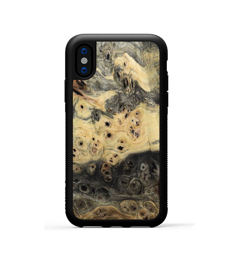 iPhone Xs Wood Phone Case - Frank (Wood Burl, 801988)