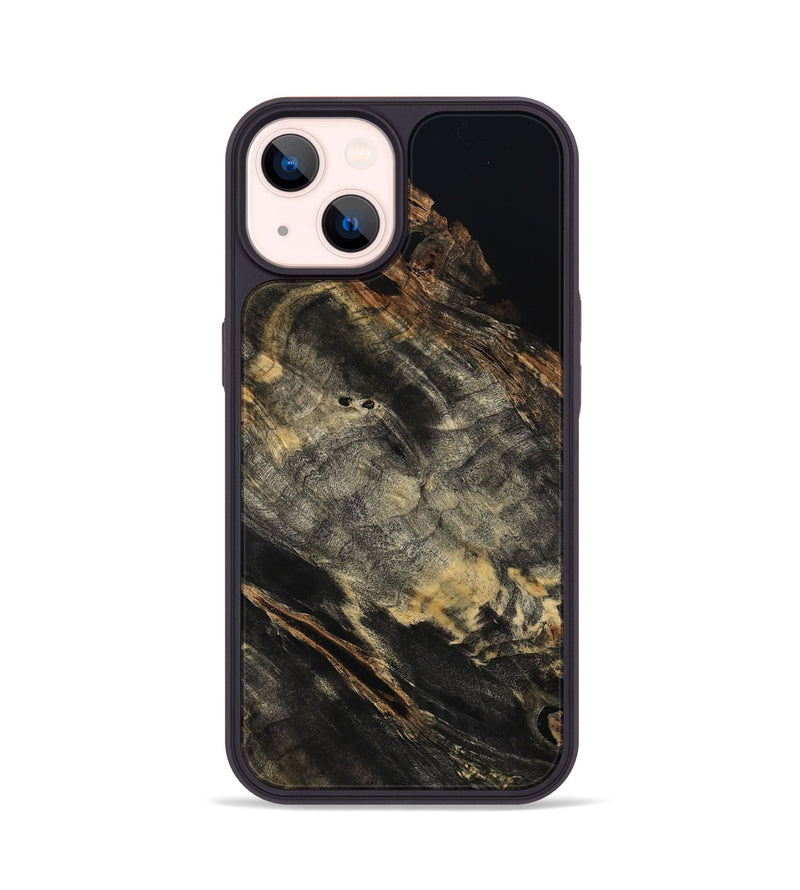 iPhone 14 Wood Phone Case - King (Wood Burl, 801989)