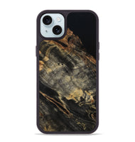 iPhone 15 Plus Wood Phone Case - King (Wood Burl, 801989)