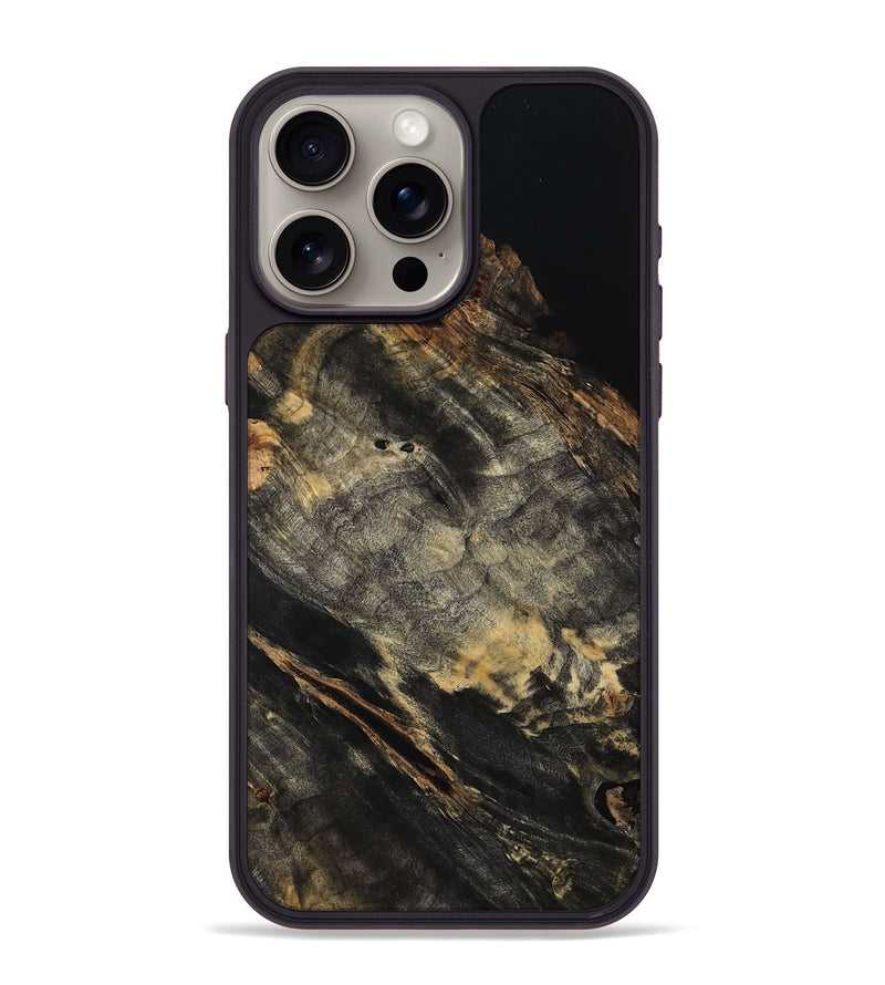 iPhone 15 Pro Max Wood Phone Case - King (Wood Burl, 801989)