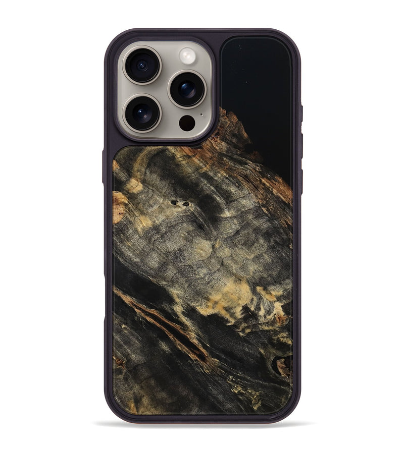 iPhone 16 Pro Max Wood Phone Case - King (Wood Burl, 801989)