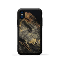iPhone Xs Wood Phone Case - King (Wood Burl, 801989)