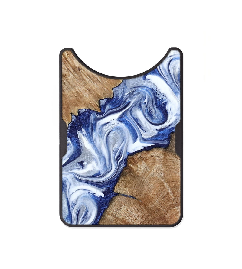 Alloy Wood Wallet - Arrie (Blue, 801991)
