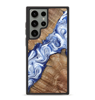 Galaxy S23 Ultra Wood Phone Case - Arrie (Blue, 801991)