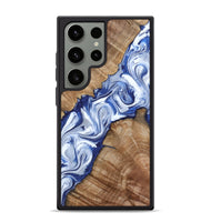 Galaxy S24 Ultra Wood Phone Case - Arrie (Blue, 801991)