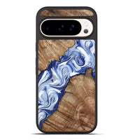 Pixel 10 Pro XL Wood Phone Case - Arrie (Blue, 801991)