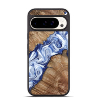 Pixel 9 Wood Phone Case - Arrie (Blue, 801991)