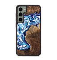 Galaxy S23 Plus Wood Phone Case - Rob (Blue, 801992)
