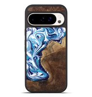 Pixel 10 Pro XL Wood Phone Case - Rob (Blue, 801992)