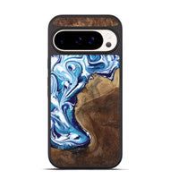Pixel 9 Pro Wood Phone Case - Rob (Blue, 801992)