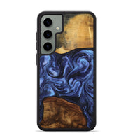 Galaxy S24 Plus Wood Phone Case - Marvel (Blue, 801993)