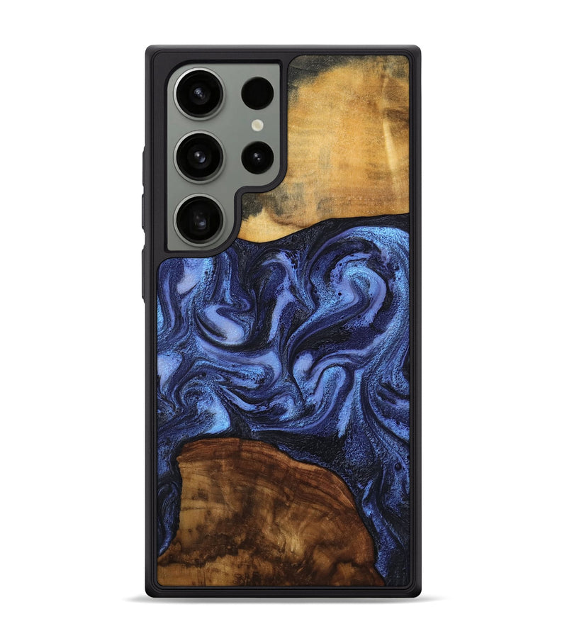 Galaxy S24 Ultra Wood Phone Case - Marvel (Blue, 801993)