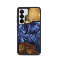 Galaxy S25 Wood Phone Case - Marvel (Blue, 801993)