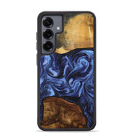 Galaxy S25 Plus Wood Phone Case - Marvel (Blue, 801993)