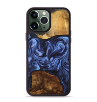 iPhone 13 Pro Max Wood Phone Case - Marvel (Blue, 801993)