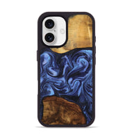 iPhone 17 Wood Phone Case - Marvel (Blue, 801993)
