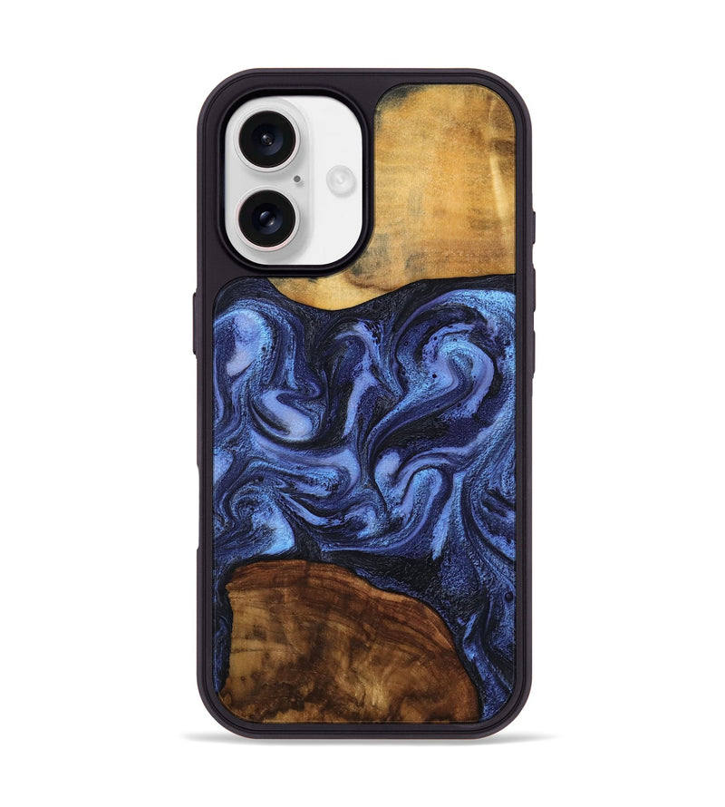 iPhone 17 Wood Phone Case - Marvel (Blue, 801993)
