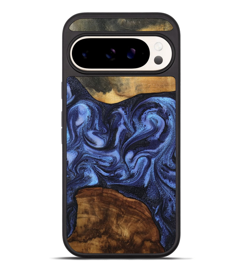 Pixel 10 Pro XL Wood Phone Case - Marvel (Blue, 801993)